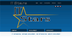 Desktop Screenshot of itstars.lv