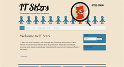 Desktop Screenshot of itstars.co.uk